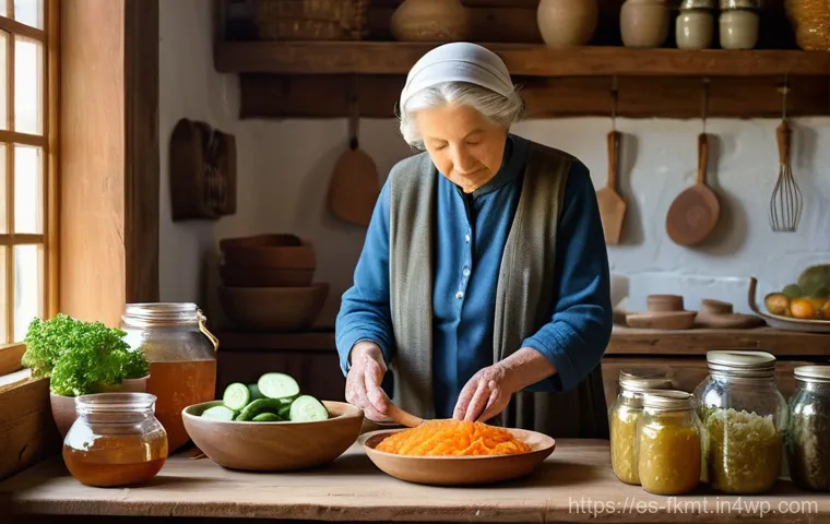 전통 발효식품이란 무엇인가 - Prompt 1: "Ancestral Kitchen: The Art of Fermentation"**