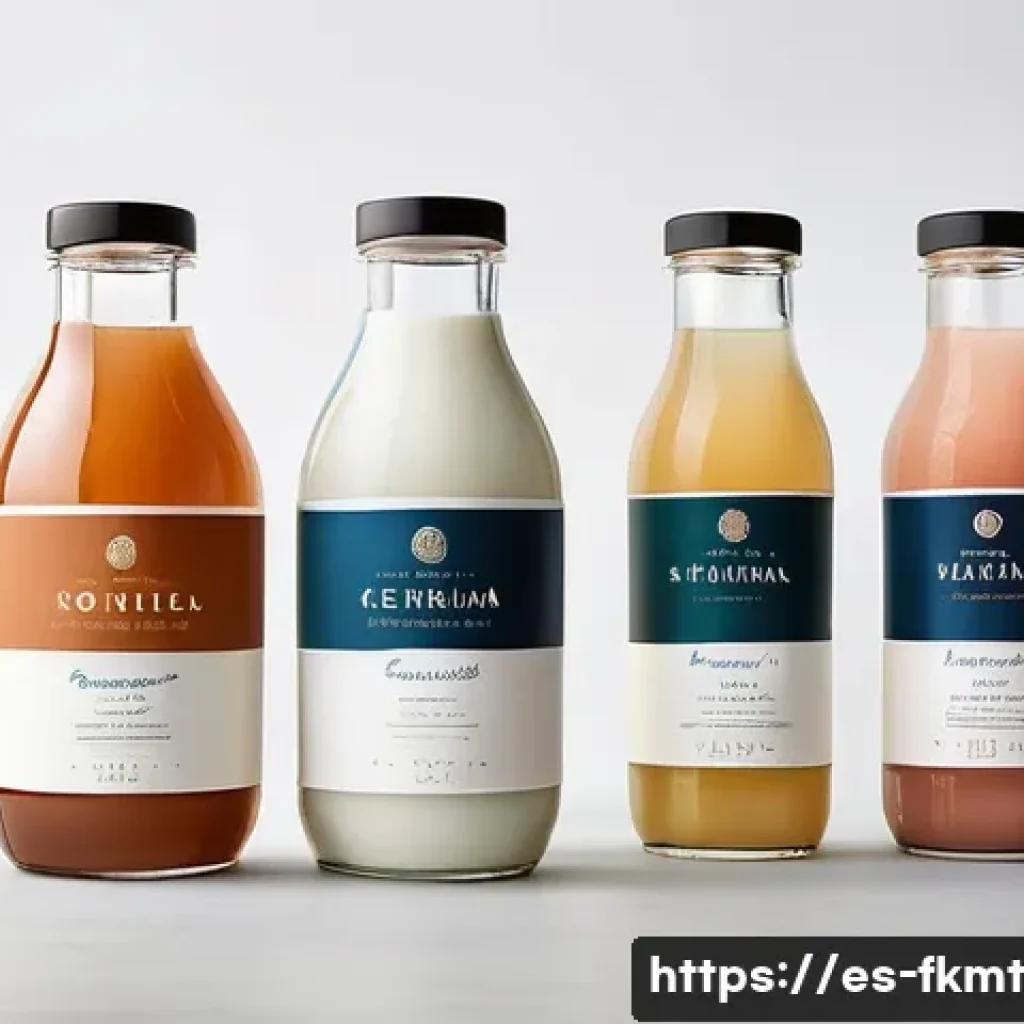 발효식품의 현대적 패키징 디자인 - **Prompt 1: Visual Revolution - Modern Elegance & Vibrant Aesthetics**
    "A sophisticated, high-an...