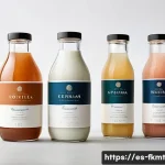 발효식품의 현대적 패키징 디자인 - **Prompt 1: Visual Revolution - Modern Elegance & Vibrant Aesthetics**
    "A sophisticated, high-an...